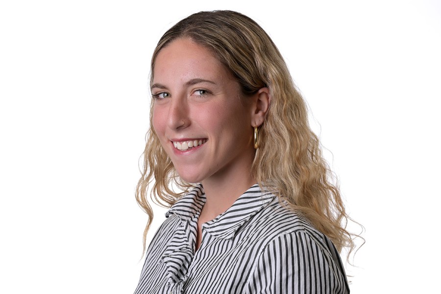 Las Vegas Review-Journal reporter Katie Futterman September 18, 2024. (Sam Morris/Las Vegas Review-Journal)